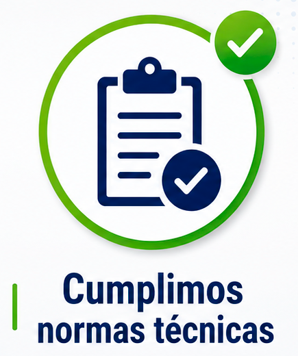 Cumplimos Normas Técnicas